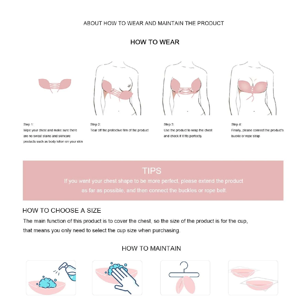 Self Adhesive Bra