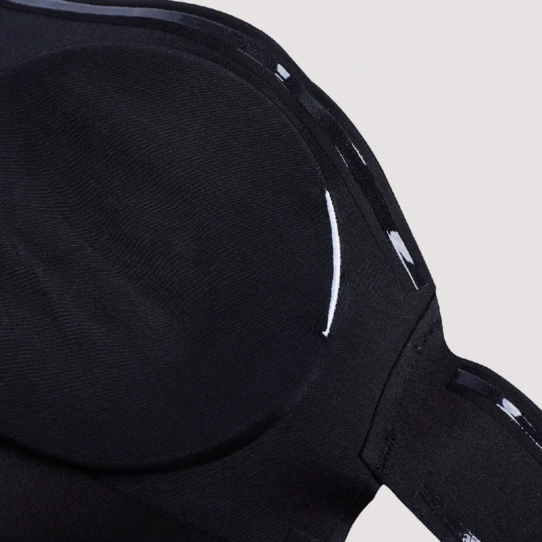 Seamless Strapless Sheer Wireless Tube Bra