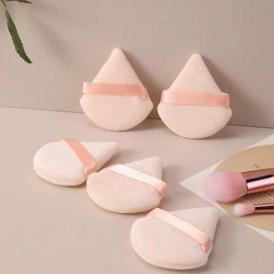 5pcs Fan Shaped Makeup Puff