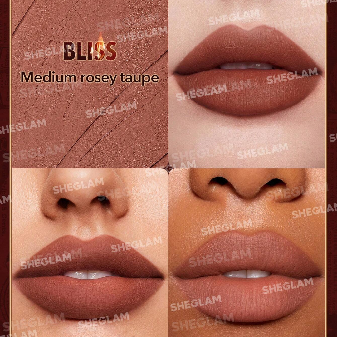 Dynamatte Boom Long-Lasting Matte Lipstick (Ember Rose Ver.)