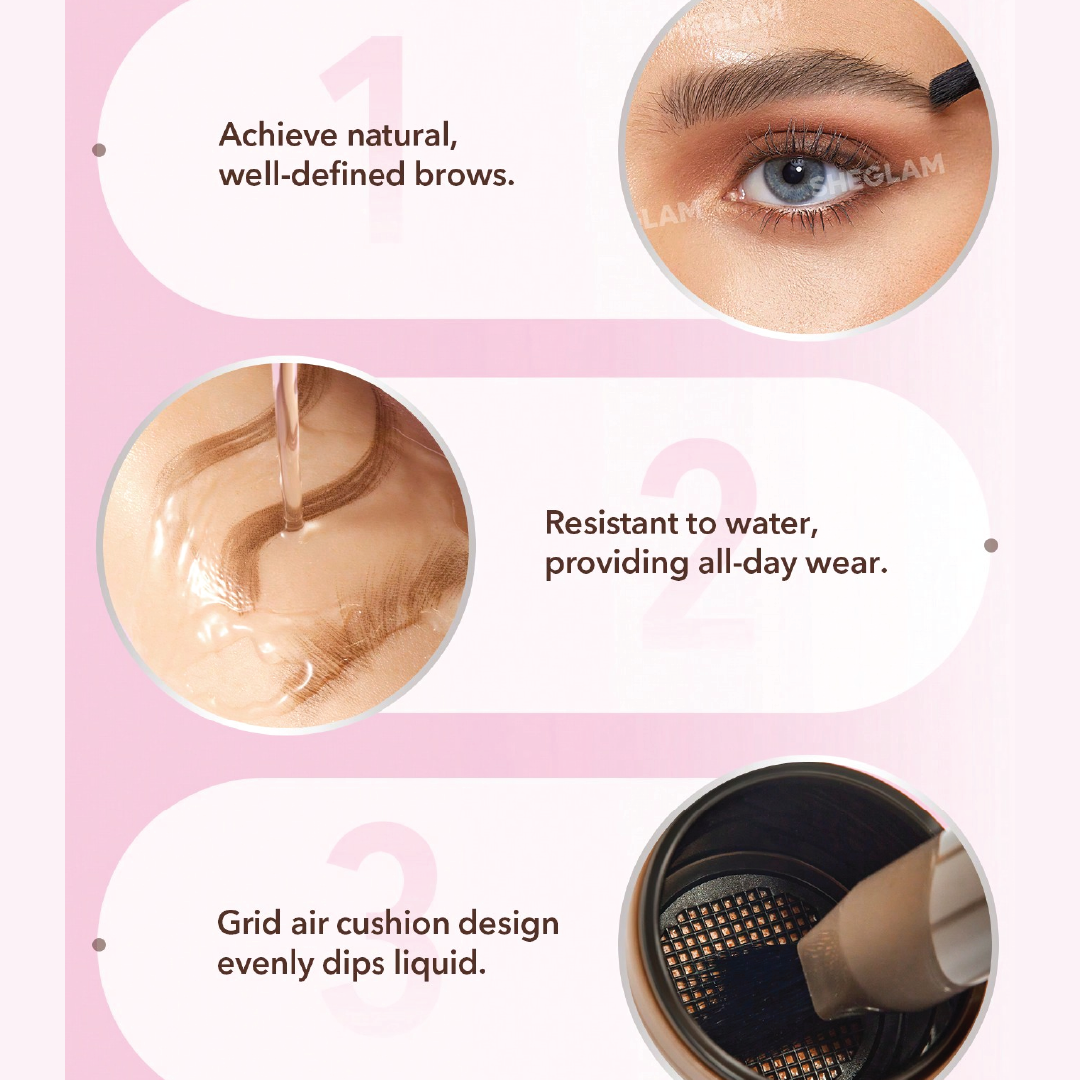 Brow-Fection Angled Brush & Dip