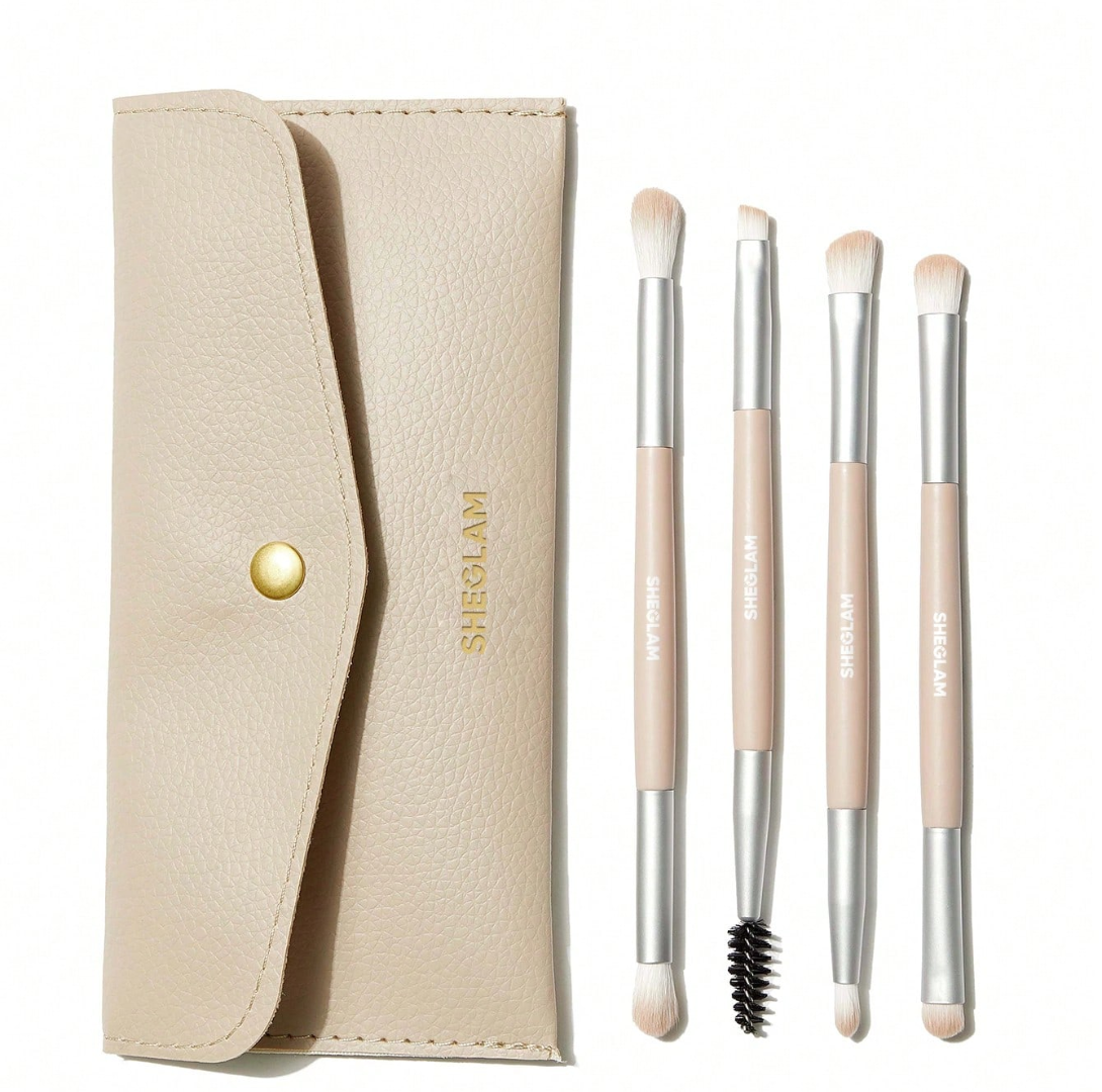Glam 101 Face Essentials Brush Set With Bag