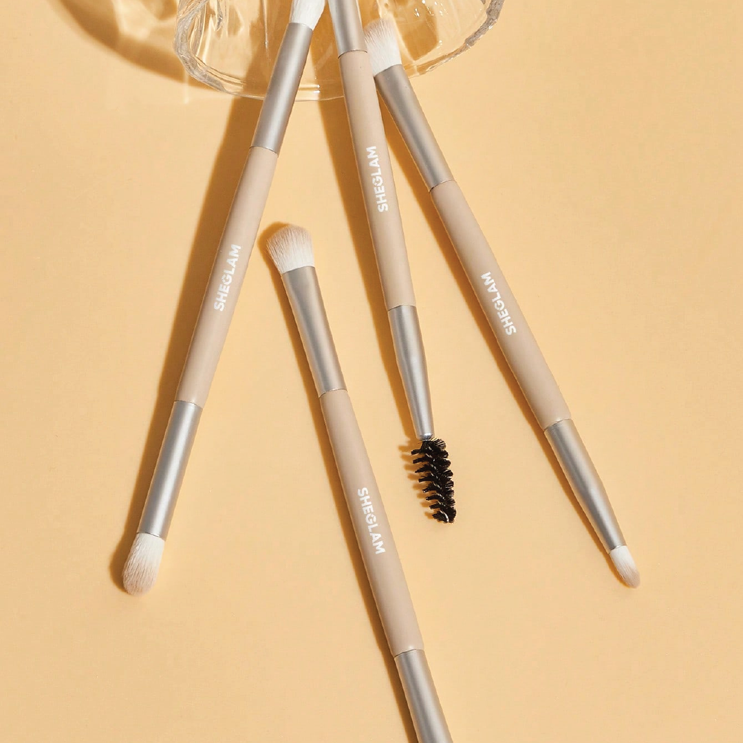 Glam 101 Face Essentials Brush Set With Bag