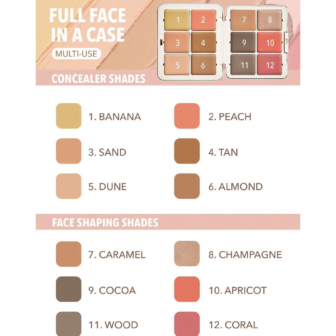 Multifunctional Face Palette