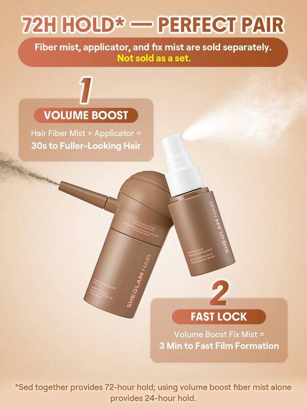 SHEGLAM HAIR Volume Boost 3D Fiber Precision Applicator