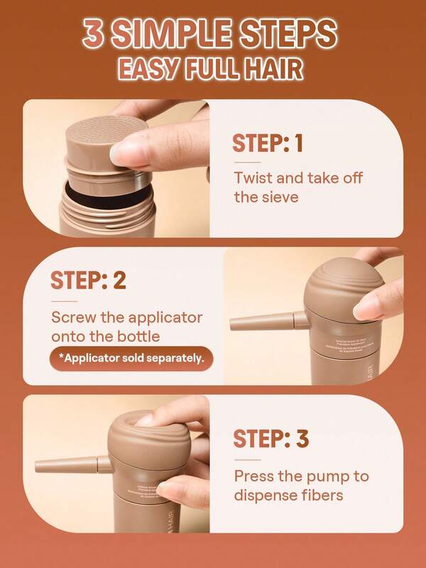 SHEGLAM HAIR Volume Boost 3D Fiber Precision Applicator