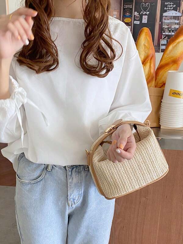 Summer Straw Woven Handbag