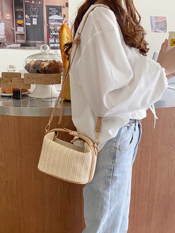 Summer Straw Woven Handbag