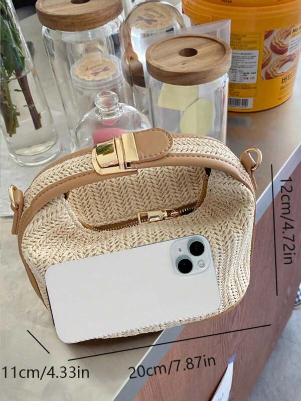 Summer Straw Woven Handbag