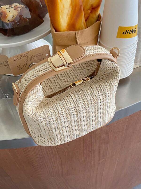 Summer Straw Woven Handbag