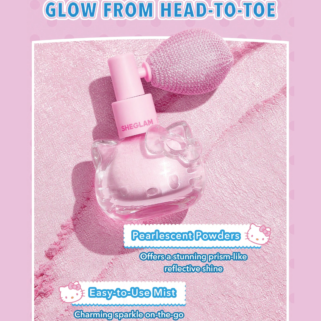 Hello Kitty｜SHEGLAM Bow-Utiful Highlighting Body Mist