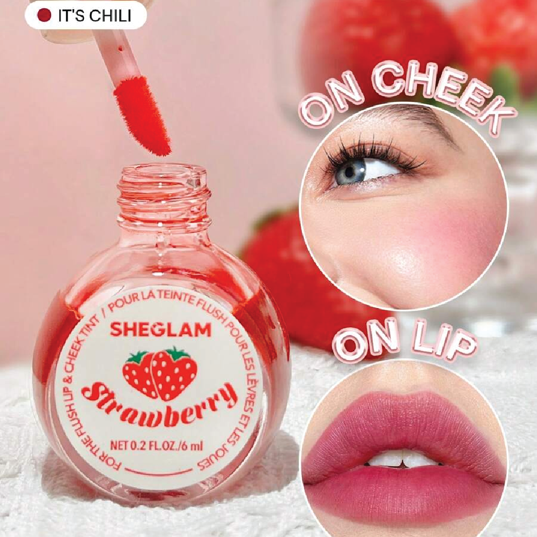 For The Flush Lip & Cheek Tint