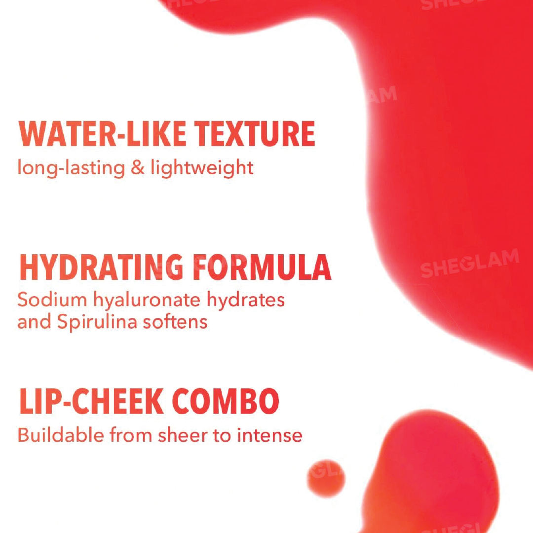 For The Flush Lip & Cheek Tint