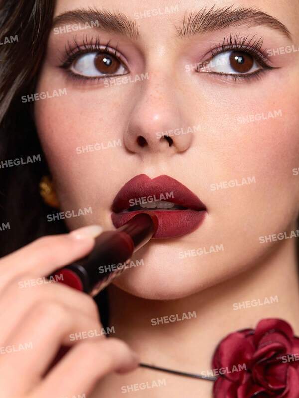 SHEGLAM Dynamatte Boom Long-Lasting Matte Lipstick (Ember Rose Set)