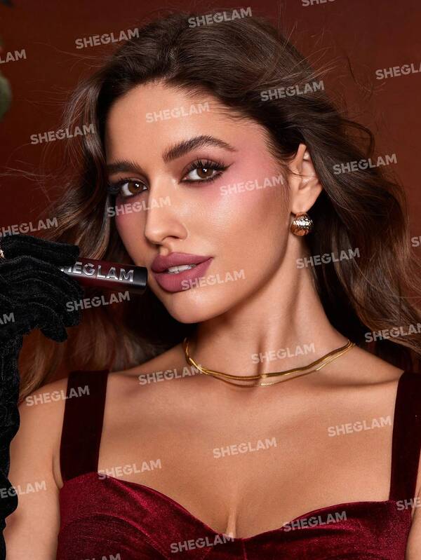 SHEGLAM Dynamatte Boom Long-Lasting Matte Lipstick (Ember Rose Set)