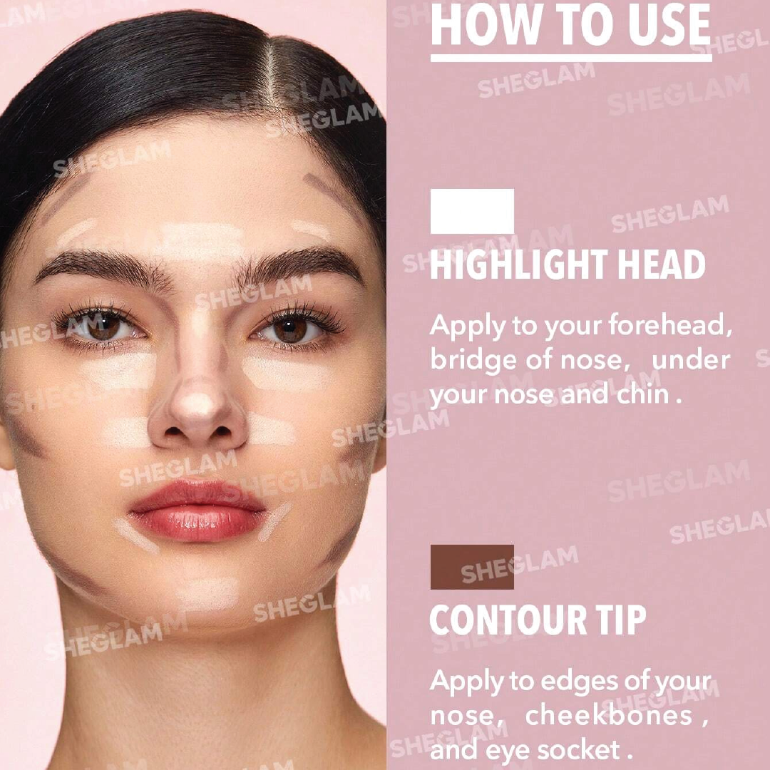 Fine Line 2-In-1 Nose Contour & Highlight Pen