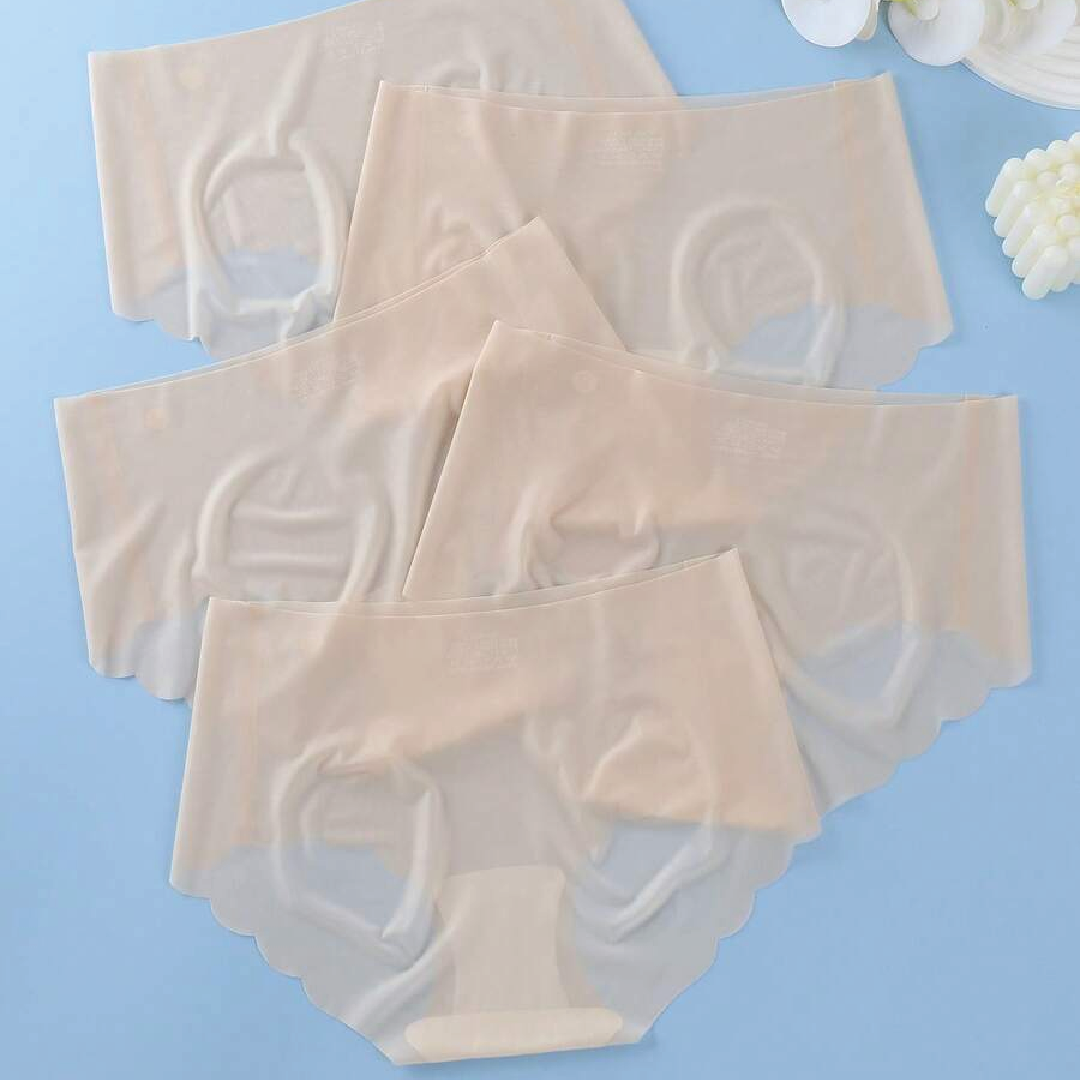 Ultra Thin Seamless Microfiber Mid Waist Panty (1pc)
