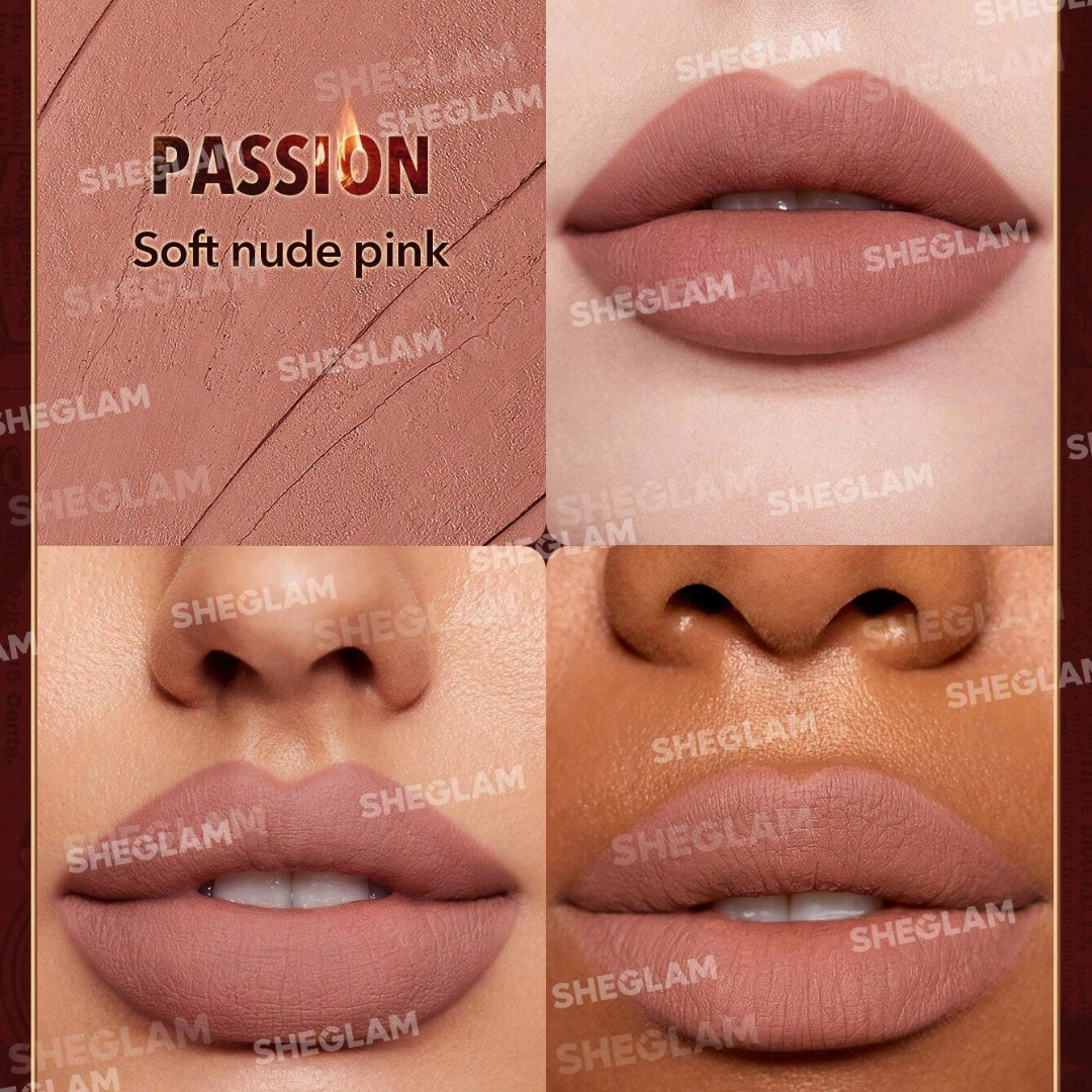 Dynamatte Boom Long-Lasting Matte Lipstick (Ember Rose Ver.)