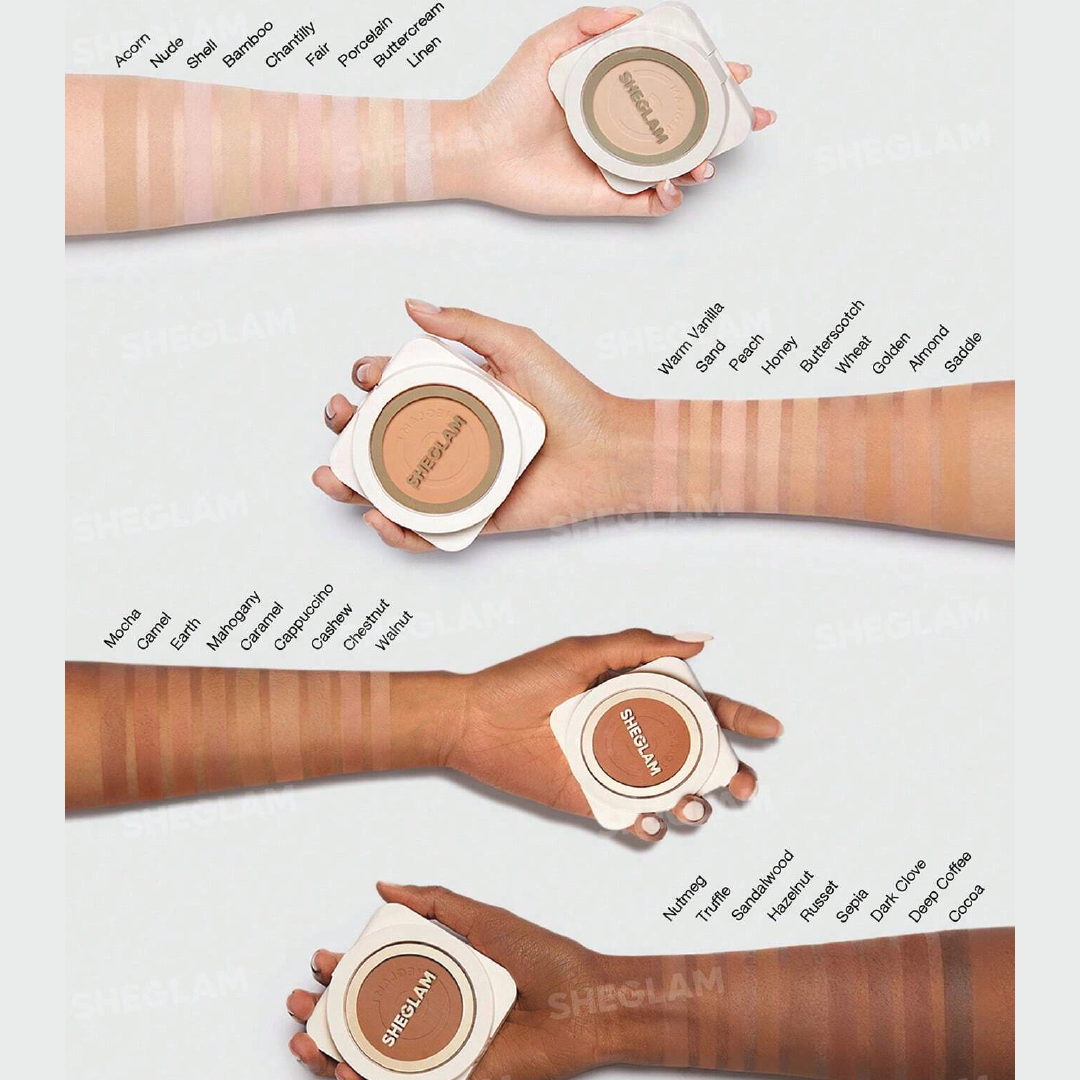 Skin-Focus High Coverage Powder Foundation