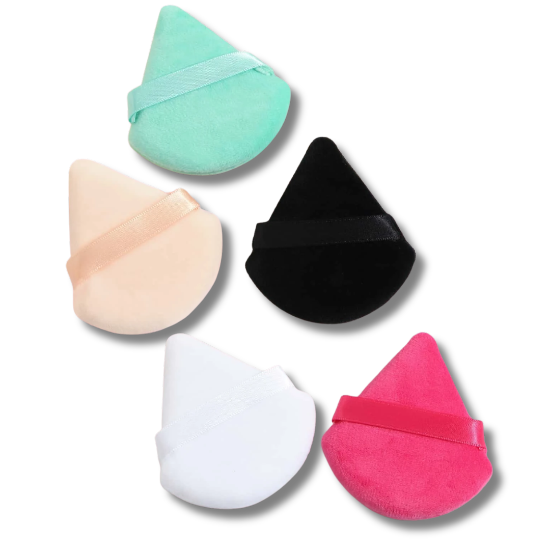 5pcs Fan Shaped Makeup Puff