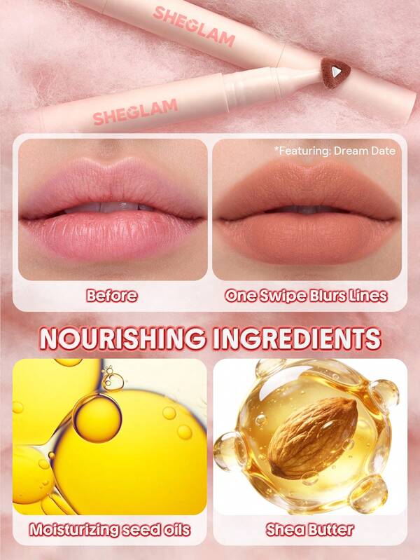 SHEGLAM Marshmallow Puff Lip Blur Pen