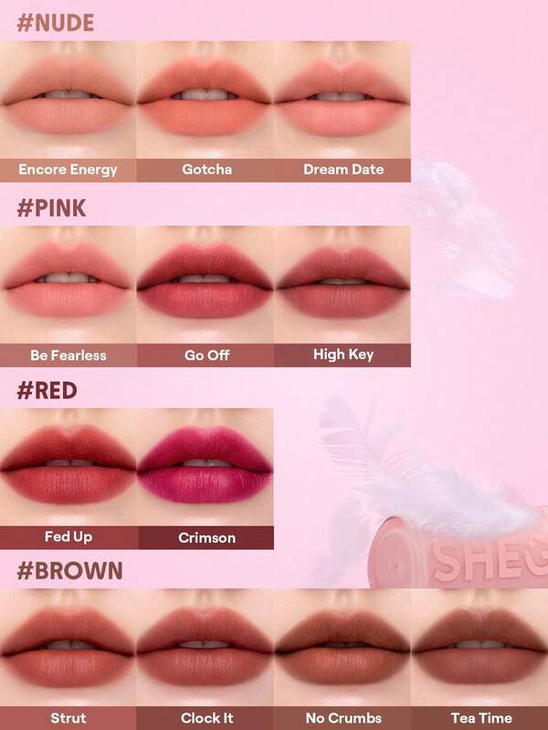 SHEGLAM Lip Veil Cushion Lightweight Lipstick