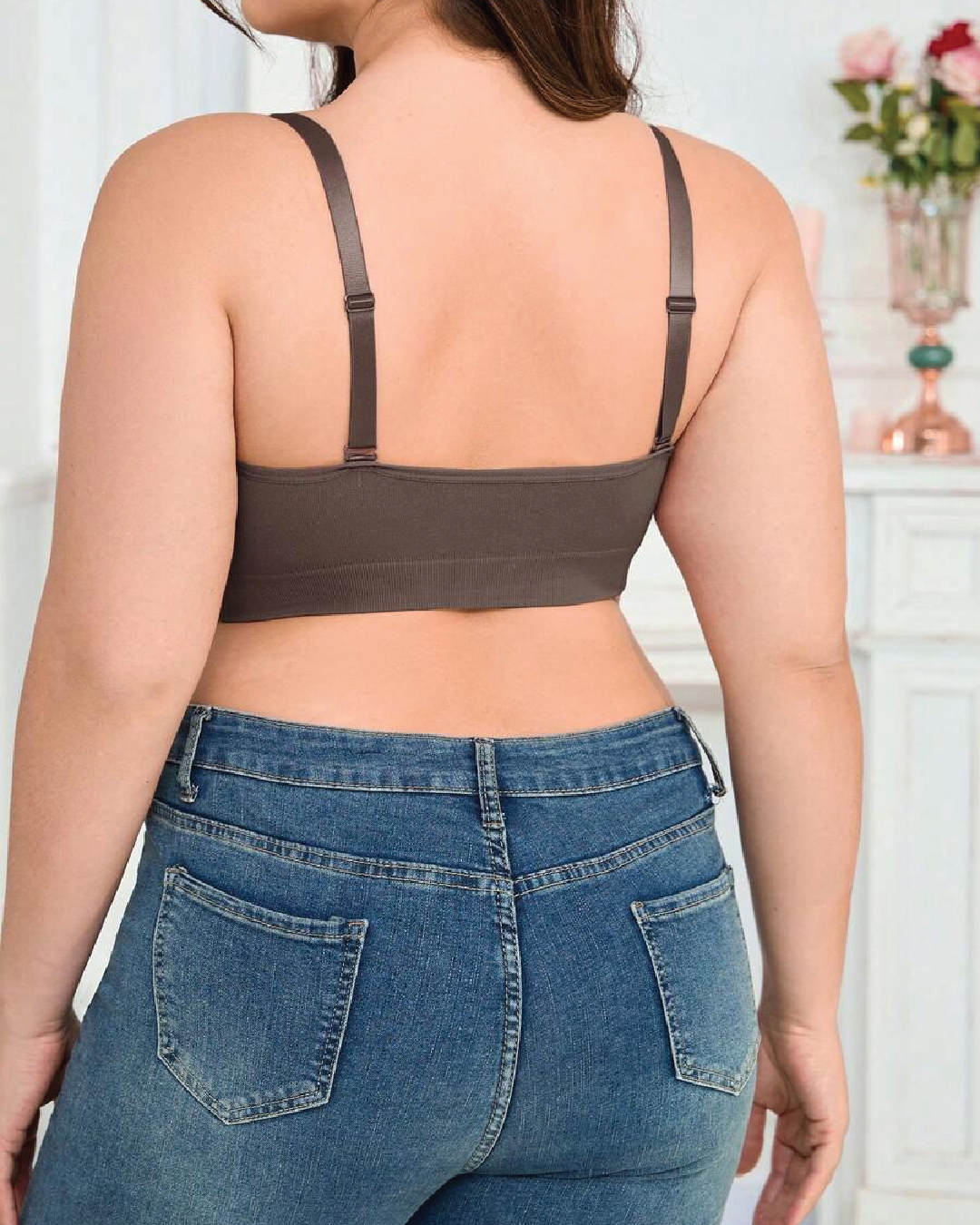 Plus Size Seamless Wireless Bras Without Padding