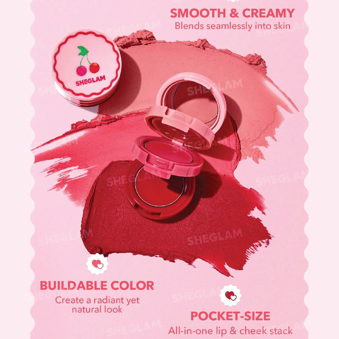 Very Cherry Cheek & Lip Cream Stack